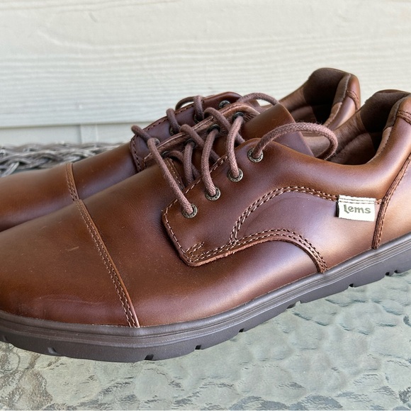 New! Mens LEMS (Boulder, Col) Nine2Five Leather Minimalist Casual Shoes sz 8.5 - Picture 11 of 12